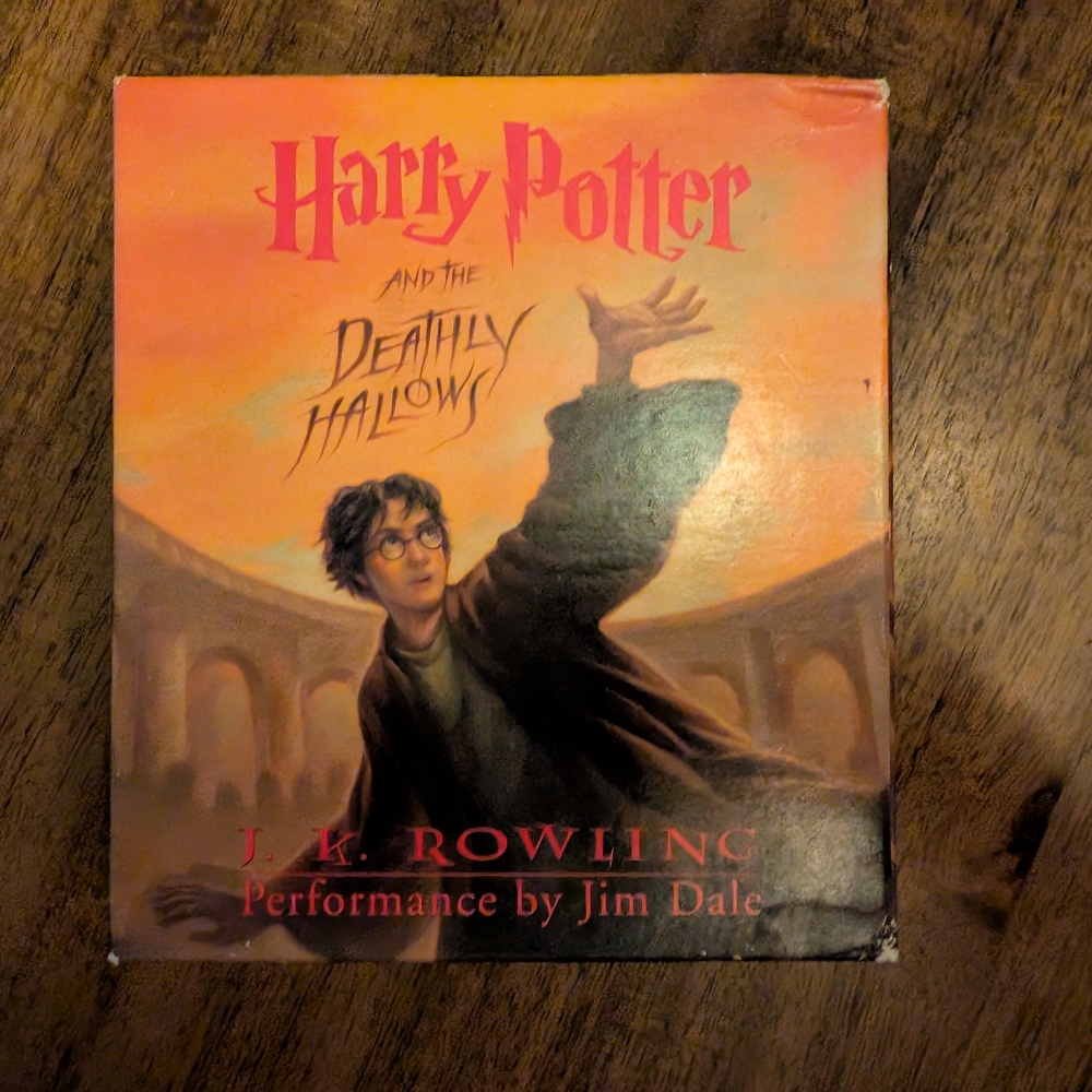 Harry Potter and the Deathly Hallows 17-CD Unabridged Audiobook Box Set Jim Dale